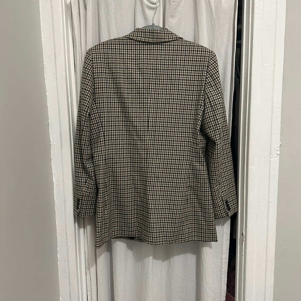 Checked blazer jacket - Picture 3 of 4